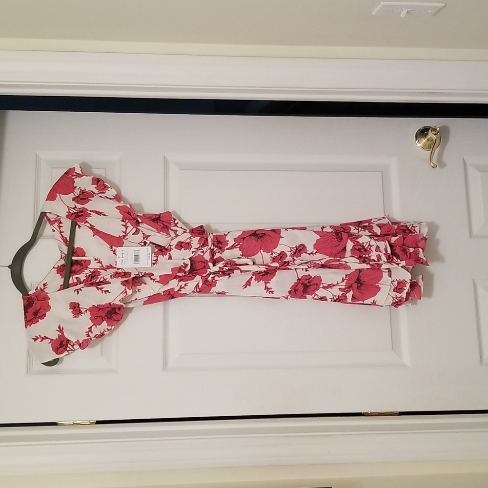 Free People French Quarter Mini Dress Sz Lg - Picture 3 of 5